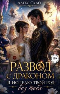 Обложка книги Развод с драконом. Я исцелю твой род без тебя - Алекс Скай