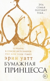 Обложка книги Бумажная принцесса - Эрин Уатт