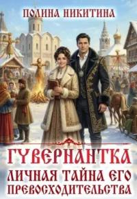 Обложка книги Гувернантка. Личная тайна его превосходительства - Полина Никитина