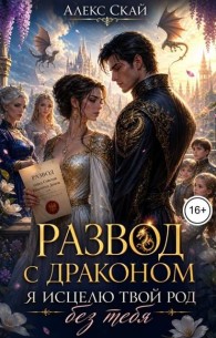 Обложка книги Развод с драконом. Я исцелю твой род без тебя - Алекс Скай