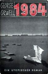 Обложка книги 1984 - Джордж Оруэлл